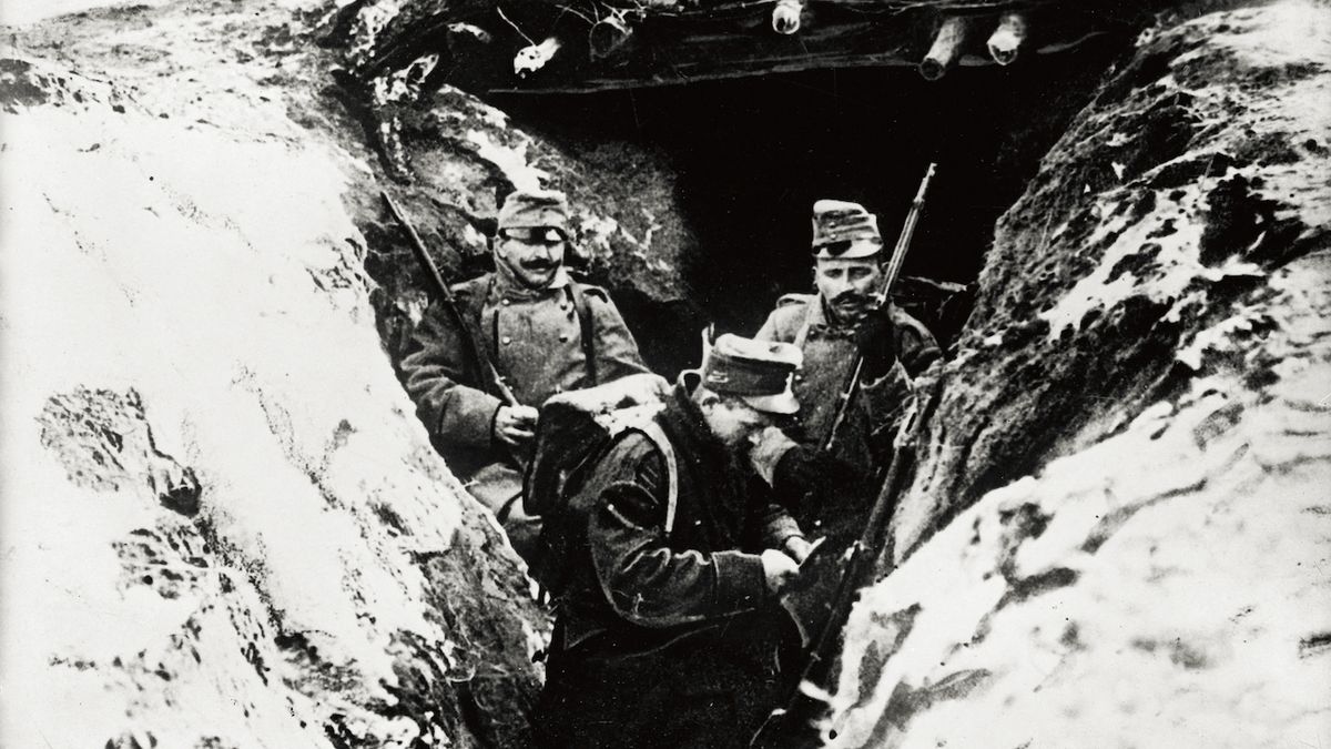 Život vojáků za první světové války: hlad, zima i nedostatek sexu